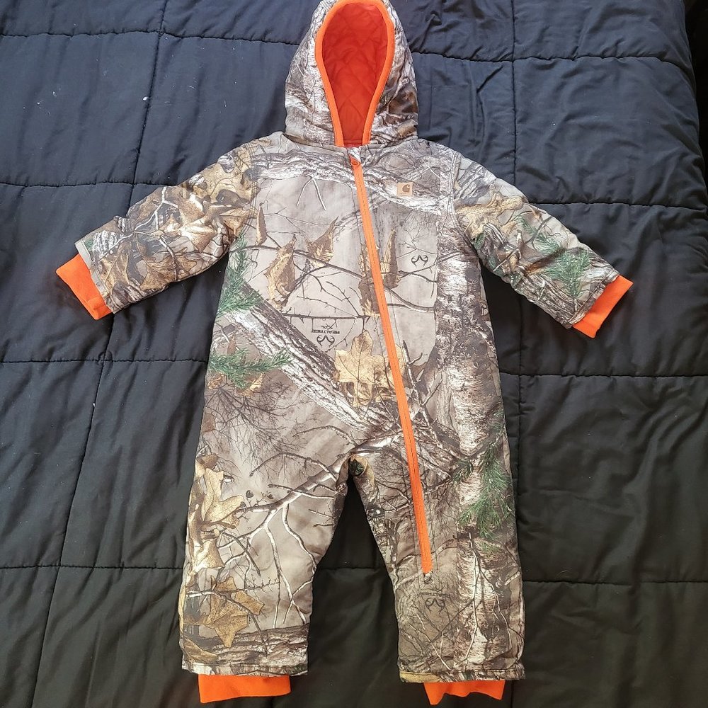 Carhartt Baby Snow Suit 24 Months CAMO